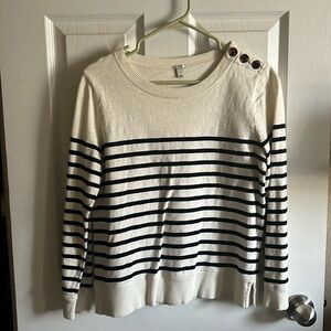 J Crew Stripped Long Sleeve